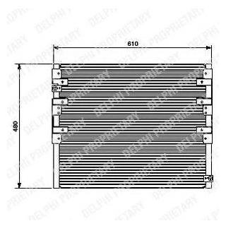 Конденсатор, кондиционер Delphi TSP0225449