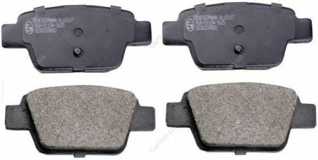 Комплект тормозных накладок, дисковый тормоз Denckermann B110187 (фото 1)