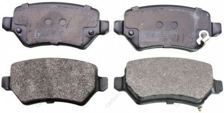 Комплект тормозных накладок, дисковый тормоз Denckermann B110576 (фото 1)