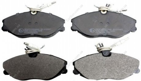 Комплект тормозных накладок, дисковый тормоз Denckermann B110597