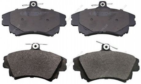 Комплект тормозных накладок, дисковый тормоз Denckermann B110814 (фото 1)