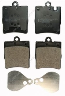 Комплект тормозных накладок, дисковый тормоз Denckermann B110876 (фото 1)