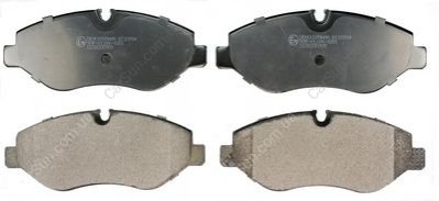 Комплект тормозных накладок, дисковый тормоз Denckermann B110934