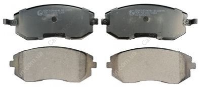 Комплект тормозных накладок, дисковый тормоз Denckermann B110975
