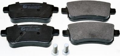 Комплект тормозных накладок, дисковый тормоз Denckermann B111021