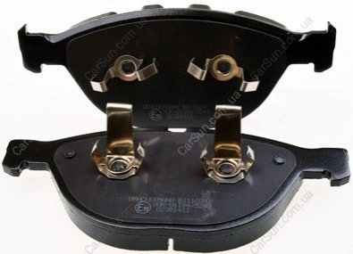 Комплект тормозных накладок, дисковый тормоз Denckermann B111034