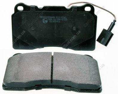 Комплект тормозных накладок, дисковый тормоз Denckermann B111036 (фото 1)