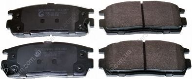 Комплект тормозных накладок, дисковый тормоз Denckermann B111064 (фото 1)