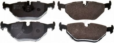 Комплект тормозных накладок, дисковый тормоз Denckermann B111092 (фото 1)