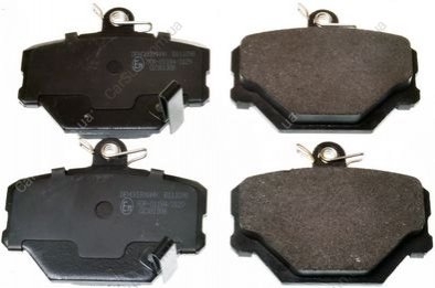 Комплект тормозных накладок, дисковый тормоз Denckermann B111098 (фото 1)