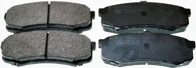 Комплект тормозных накладок, дисковый тормоз Denckermann B111216 (фото 1)