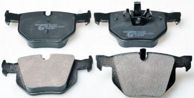 Комплект тормозных накладок, дисковый тормоз Denckermann B111227 (фото 1)
