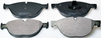 Комплект тормозных накладок, дисковый тормоз Denckermann B111229