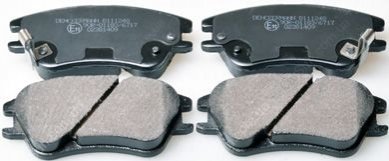 Комплект тормозных накладок, дисковый тормоз Denckermann B111248 (фото 1)