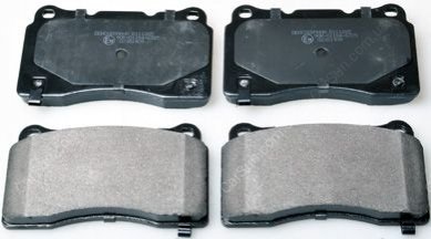 Комплект тормозных накладок, дисковый тормоз Denckermann B111265