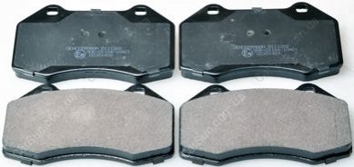 Комплект тормозных накладок, дисковый тормоз Denckermann B111268