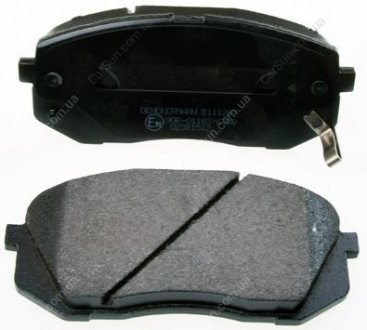 Комплект тормозных накладок, дисковый тормоз Denckermann B111287