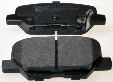 Комплект тормозных накладок, дисковый тормоз Denckermann B111300