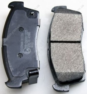 Комплект тормозных накладок, дисковый тормоз Denckermann B111316