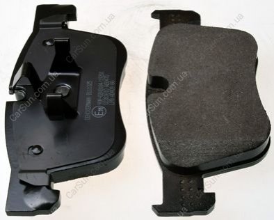 Комплект тормозных накладок, дисковый тормоз Denckermann B111325 (фото 1)