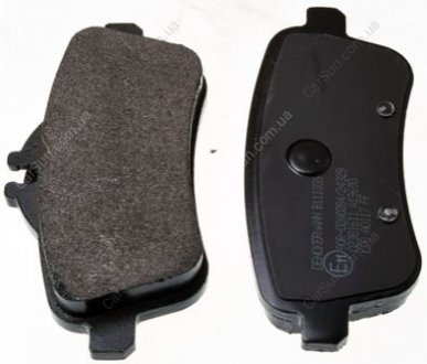 Комплект тормозных накладок, дисковый тормоз Denckermann B111339
