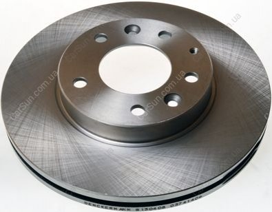 Тормозной диск Denckermann B130408 (фото 1)