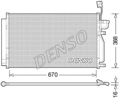 Конденсатор DENSO DCN15002 (фото 1)