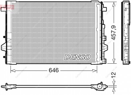Конденсатор, система кондиціонування повітря DENSO DCN17059