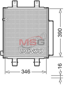 Конденсатор, кондиціонер DENSO DCN35004