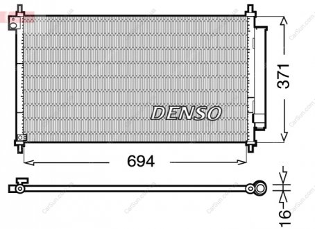 Конденсатор DENSO DCN40012 (фото 1)