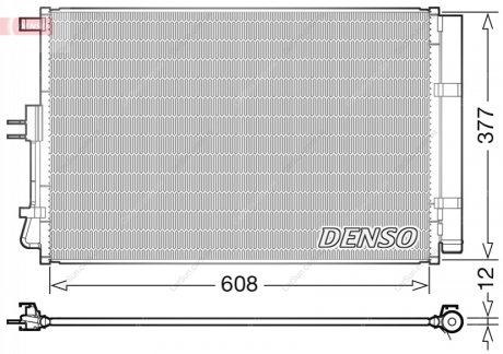 Конденсатор DENSO DCN43003 (фото 1)