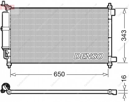 Конденсатор DENSO DCN46020 (фото 1)