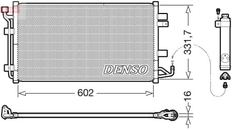 Автозапчастина DENSO DCN46035