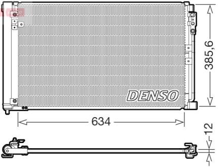 Skraplacz INFINITI Q50 DENSO DCN46038