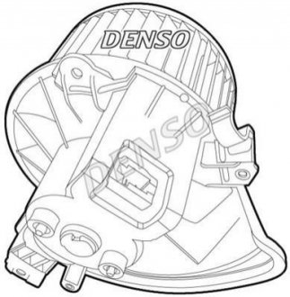 Вентилятор, конденсатор кондиционера DENSO DEA01210
