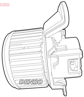 Вентилятор, конденсатор кондиционера DENSO DEA01211