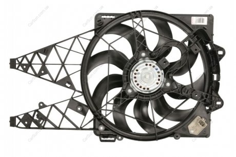 Вентилятор охлаждения двигателя - (55213077) DENSO DER01030 (фото 1)