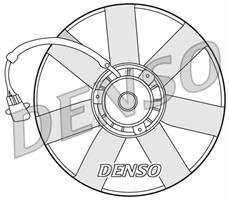 Диффузор радіатора охолодження з вентилятором, в зборі DENSO DER32002