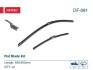 Щітки склоочисника Flat Blade Kit (650/400) LEXUS/TOYOTA/SUBARU NX/C-HR/Impreza/XV \'\'16>> DENSO DF-081 (фото 1)