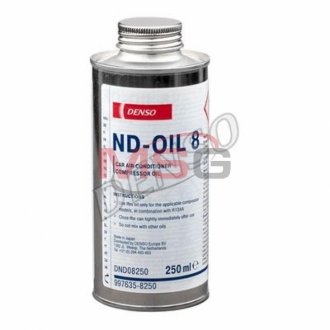 Мастило компресорне ND-Oil 8 (R134a) 0,25л (997635-8250_x000D_
) DENSO DND08250