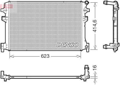 КУЛЕР ДЛЯ ВОДИ DENSO DRM02048