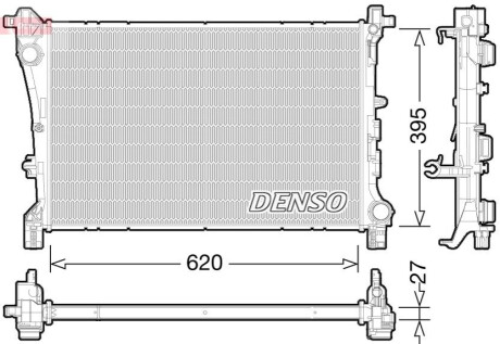 Теплообмінник DENSO DRM09167