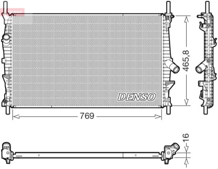 КУЛЕР ДЛЯ ВОДИ DENSO DRM10124