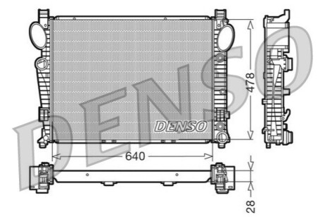 КУЛЕР ДЛЯ ВОДИ DENSO DRM17093