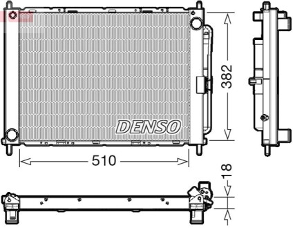 Радіатор DENSO DRM23111