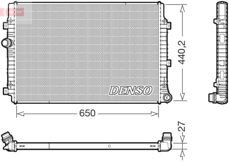 КУЛЕР ДЛЯ ВОДИ DENSO DRM32059 (фото 1)