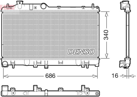 Автозапчастина DENSO DRM36025