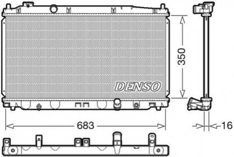 Теплообмінник DENSO DRM40035