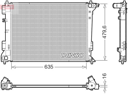 Chodnica KIA SPORTAGE IV 15- DENSO DRM41028