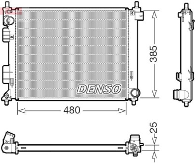 Chodnica HYUNDAI i20 II 15- DENSO DRM41035